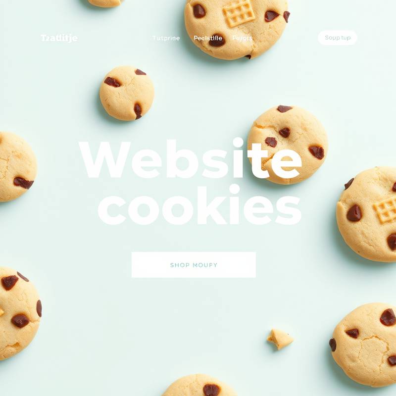 Graphique montrant l'utilisation de cookies sur un site web