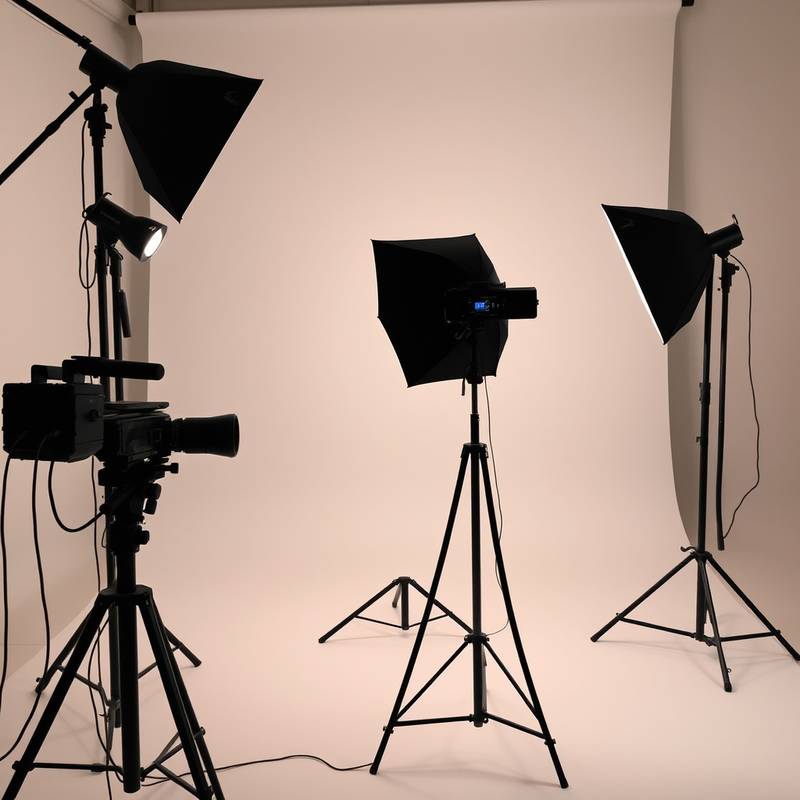 Nouvel équipement photographique en studio